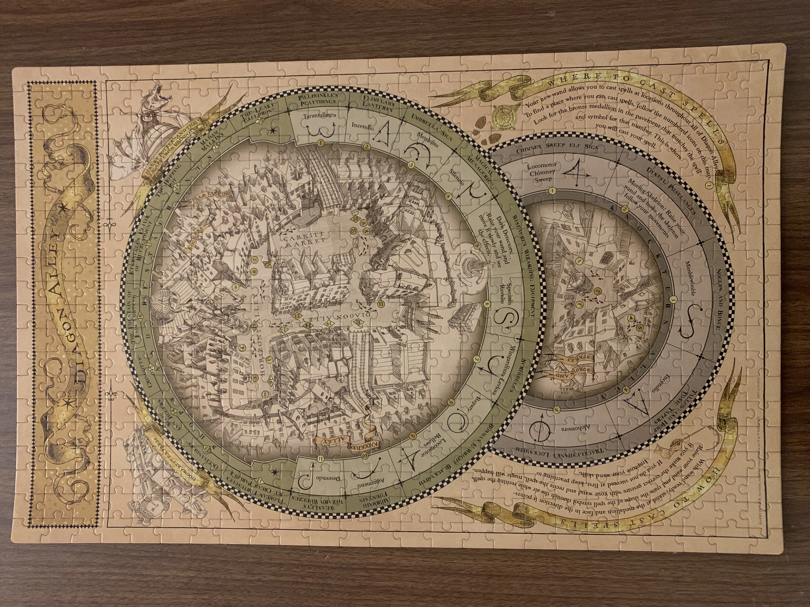 Diagon Alley Map