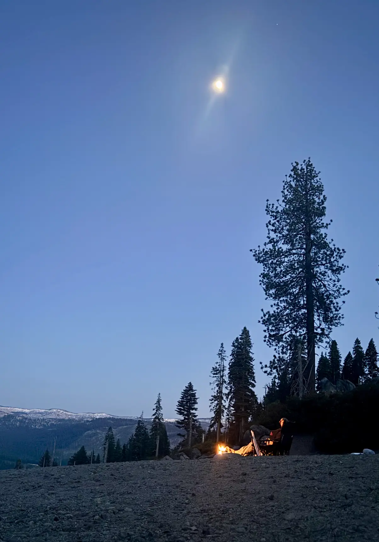 <p>月光，篝火</p>
